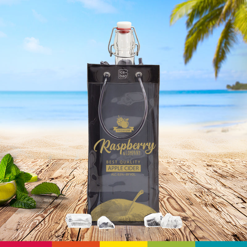 Ice.bag® PRO SMOKE POUR REPIQUAGE|Rafraîchisseur 1 bouteille|par 60