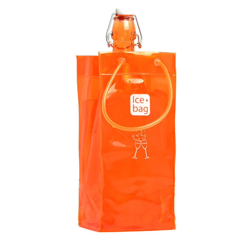 Ice.bag® CLASSIC ORANGE|Rafraîchisseur 1 bouteille|par 24
