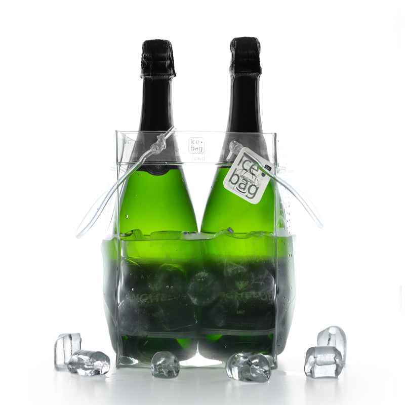 Ice.bag® MINI KING|Rafraîchisseur 2 bouteilles ou 1 Magnum|par 60
