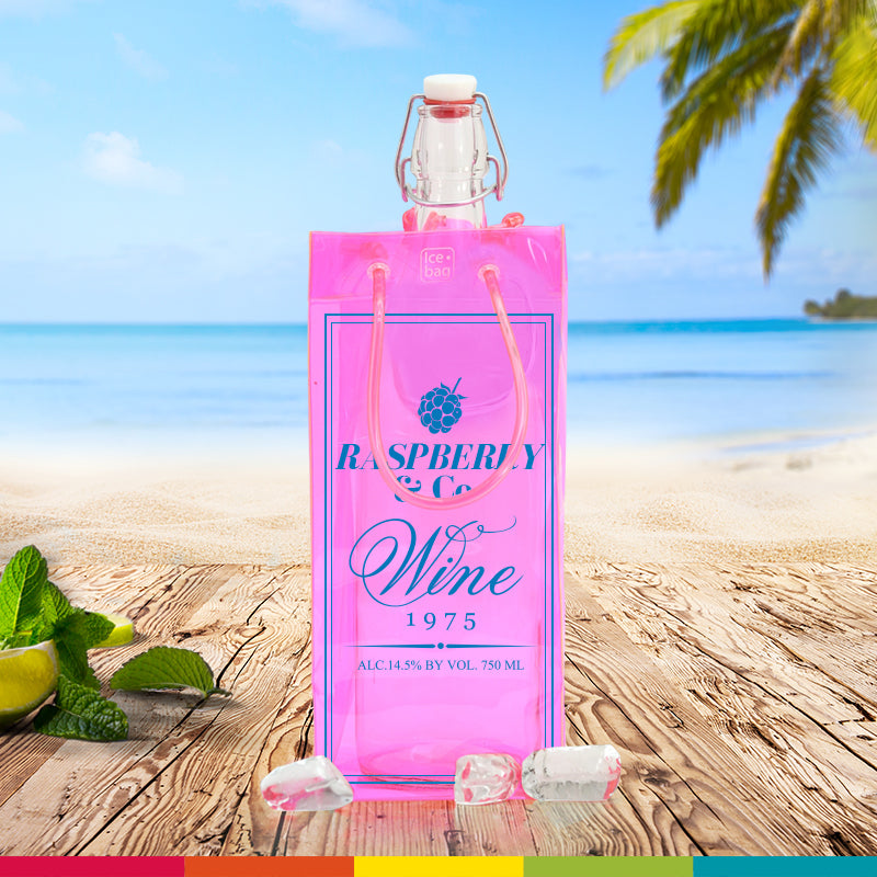 Ice.bag® PRO PINK FOR TRANSPLANTING|1 bottle cooler|per 60