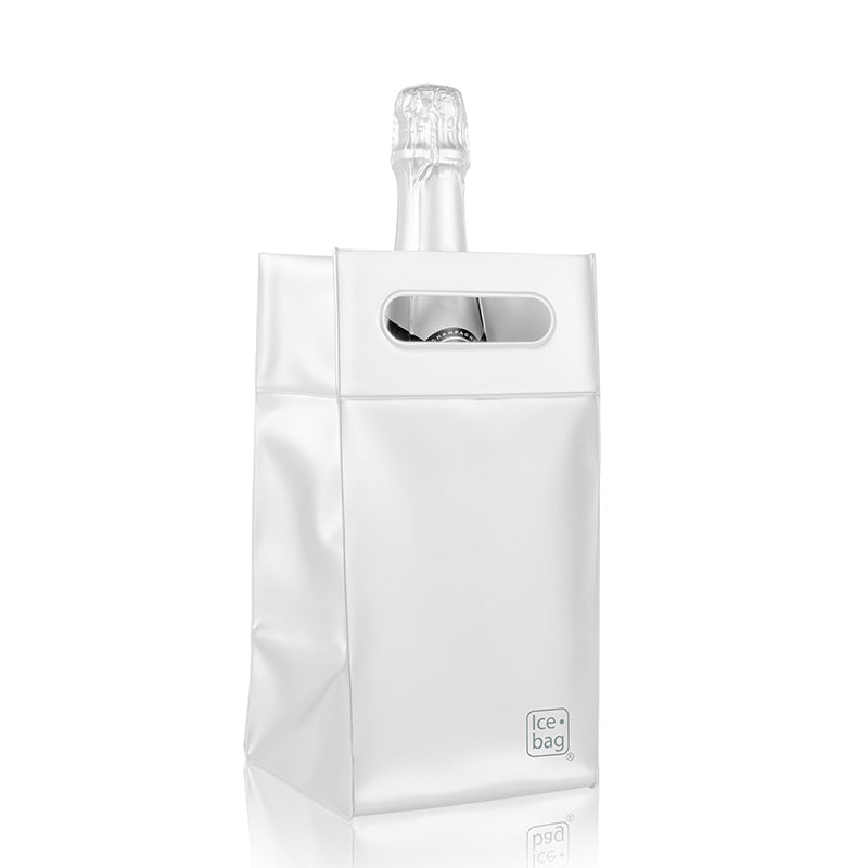 Ice.bag® SQUARE WHITE | 1 Bottle Cooler | 100