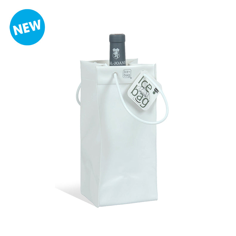 Ice.bag® PRO BLANC MAT POUR REPIQUAGE|Rafraîchisseur 1 bouteille|par 60