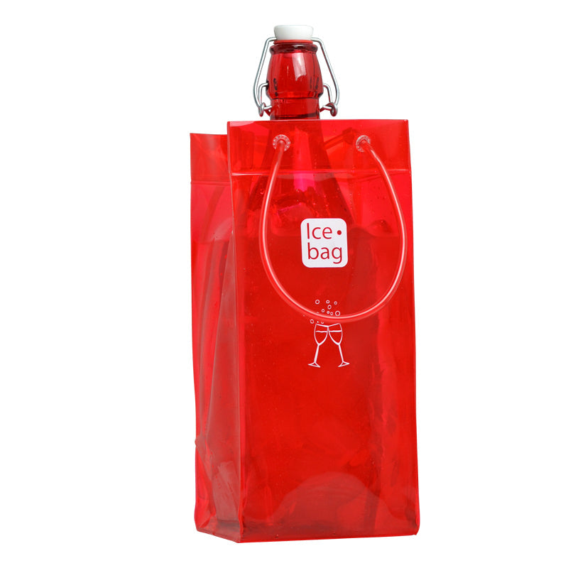 Ice.bag® CLASSIC RED|Rafraîchisseur 1 bouteille|par 24