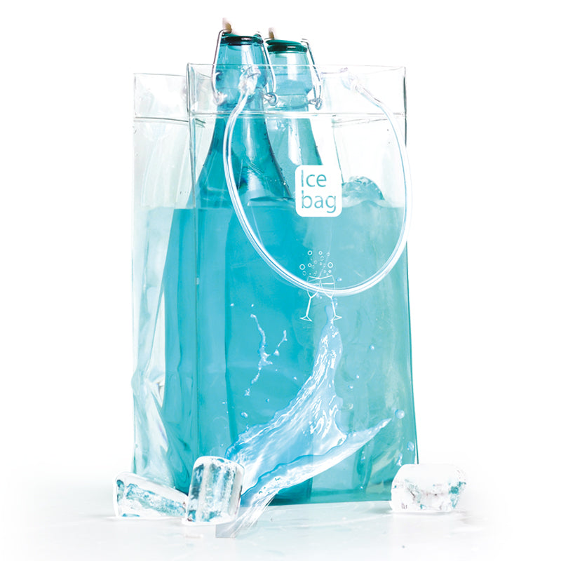 Ice.bag® CLASSIC KING CLEAR| Rafraîchisseur 2 bouteilles ou 1 Magnum | par 24