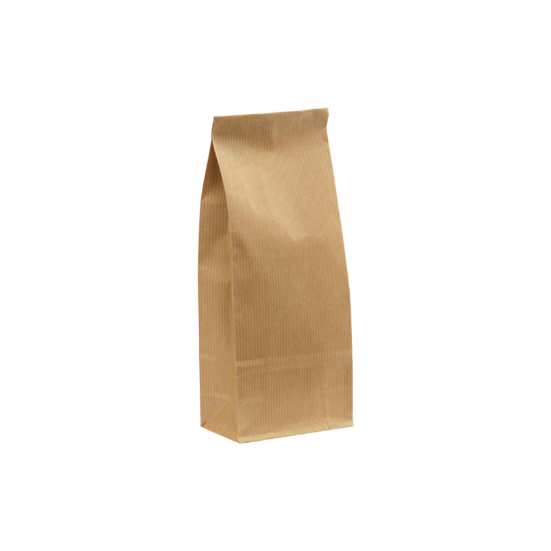 Sac alimentaire SOS 250 ml|kraft brun vergé|par 1200
