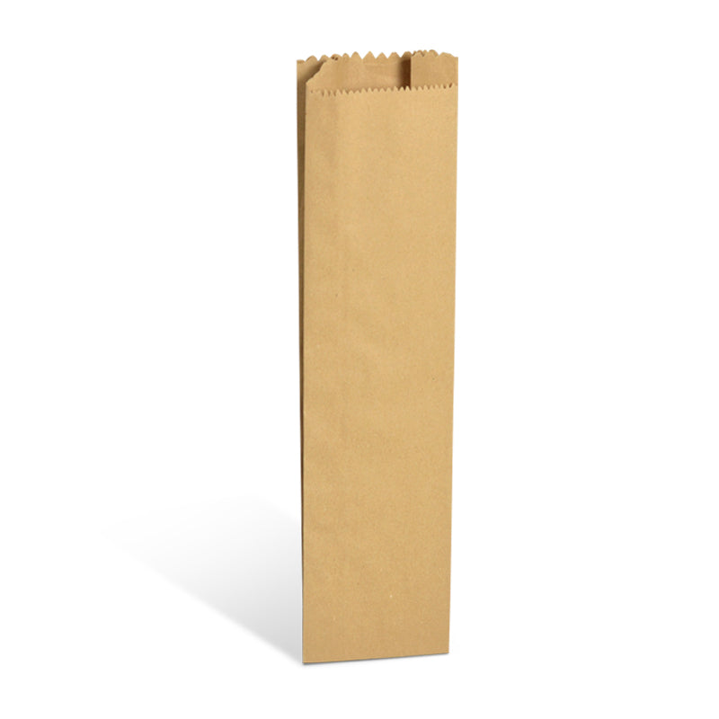 Pochette cadeau 1 bouteille RUSTIKA|kraft brun|12+6x49cm|par 600