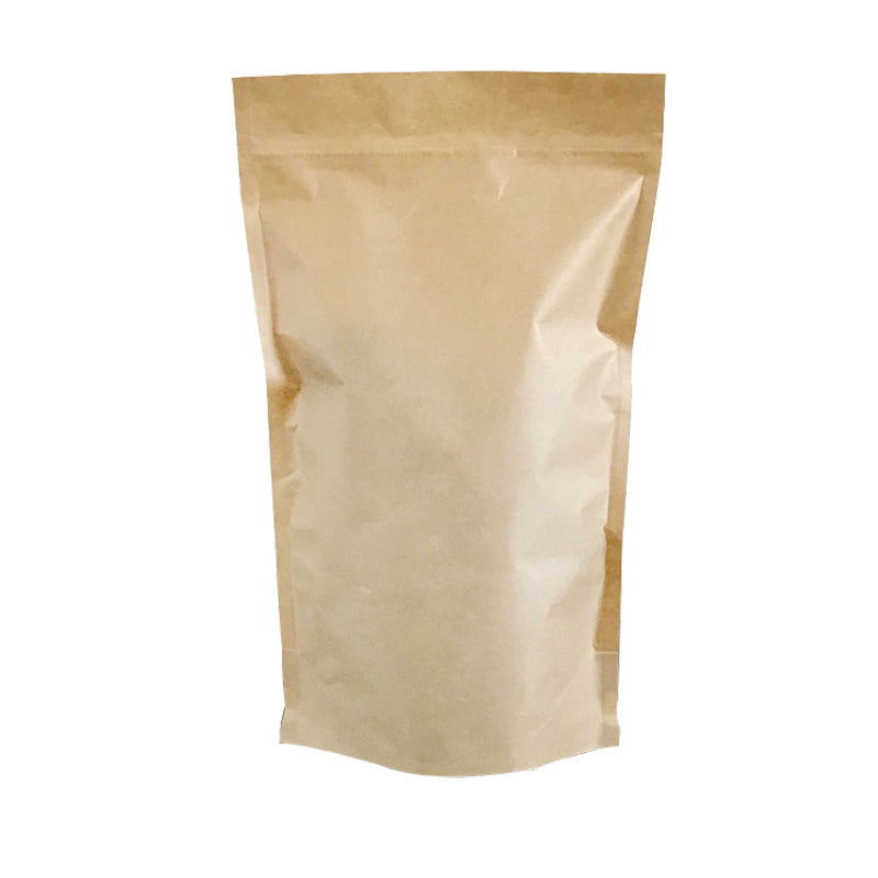 Sachet Doypack avec zip hermétique 750ml|kraft brun|par 600